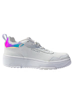 Teni Court Deportivo Piel Dama Blanco Tornasol 254J