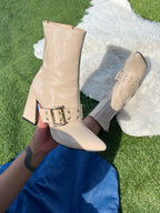 Bota Sonterra Charol Nude