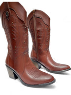 Bota Vaquera Addela Camel