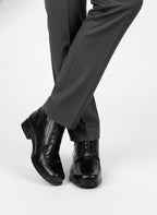 Bota Casual Caballero Piel Negro 240