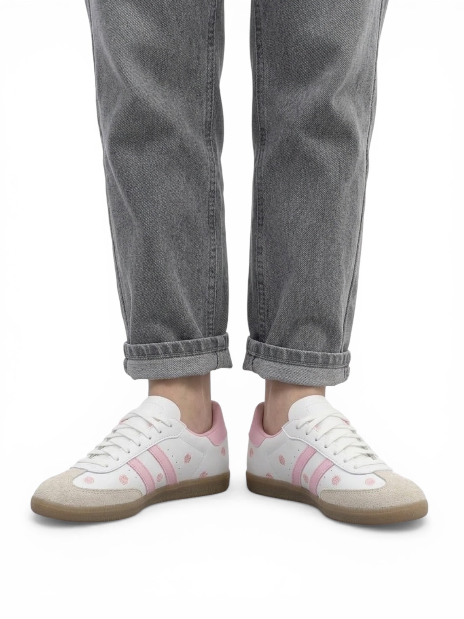 Teni Elfa Rosa Blanco Flowers