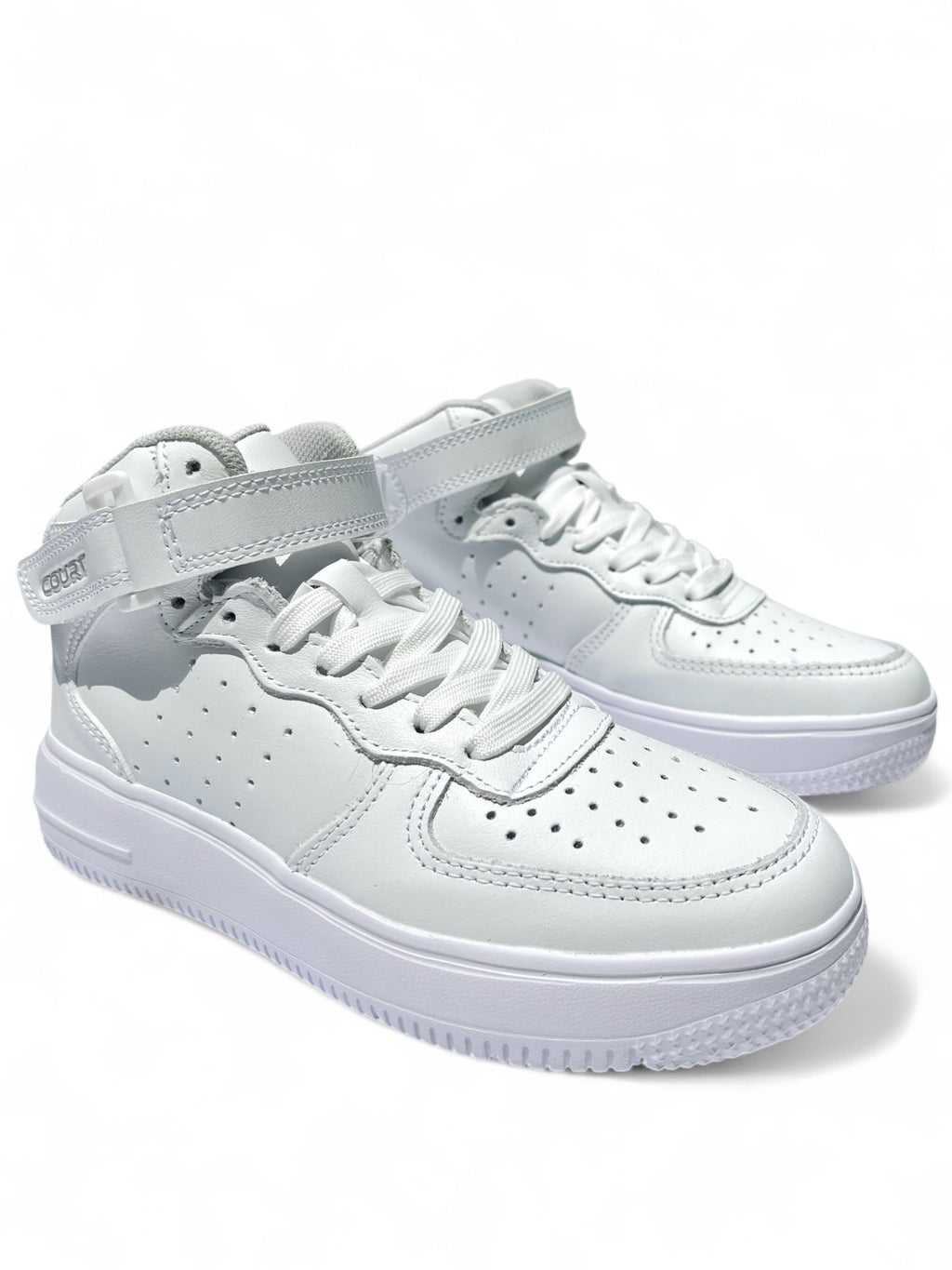 Teni Escolar Niño A2993J Piel Blanco