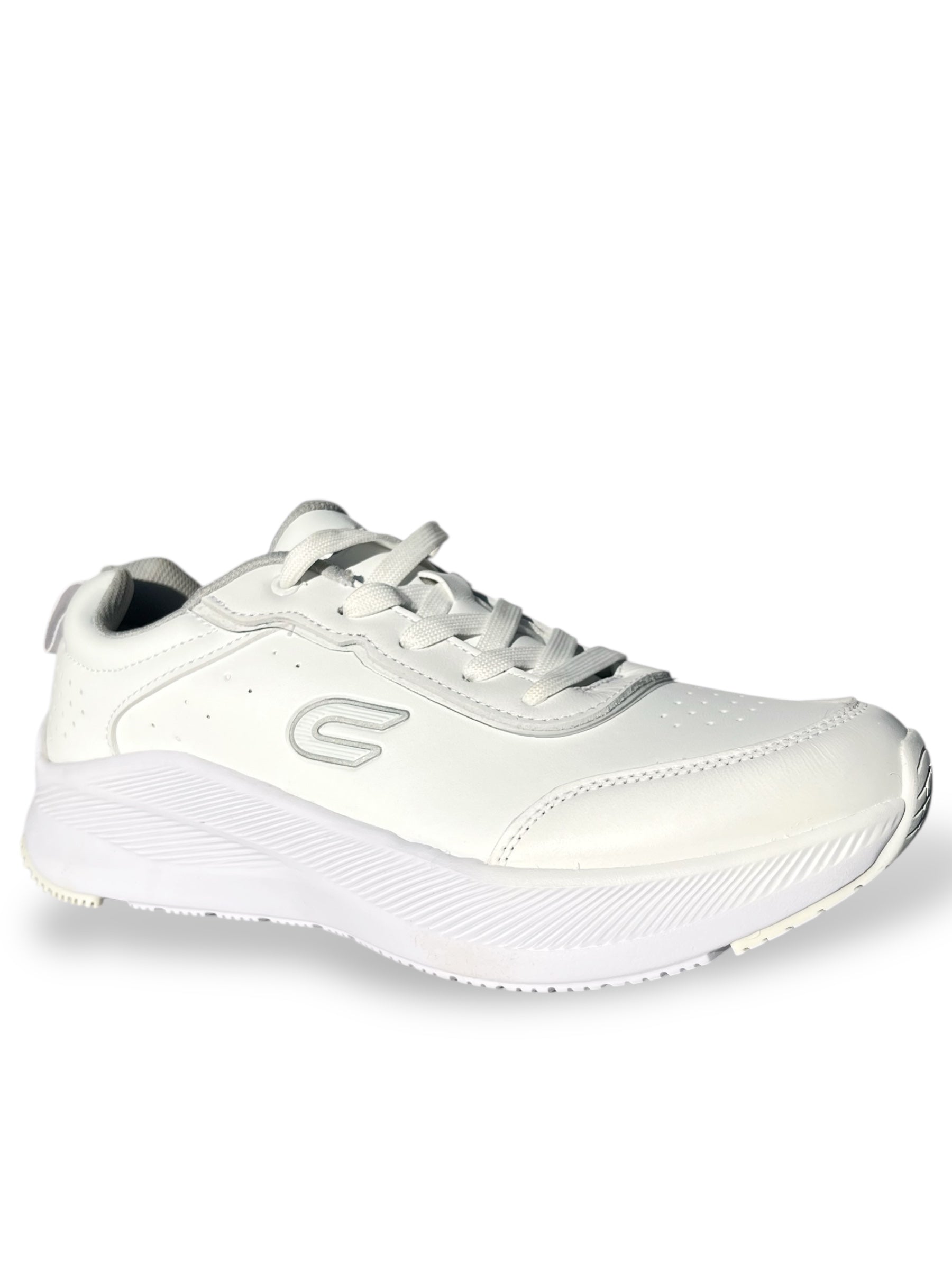 Teni Escolar Piel Blanco A104J