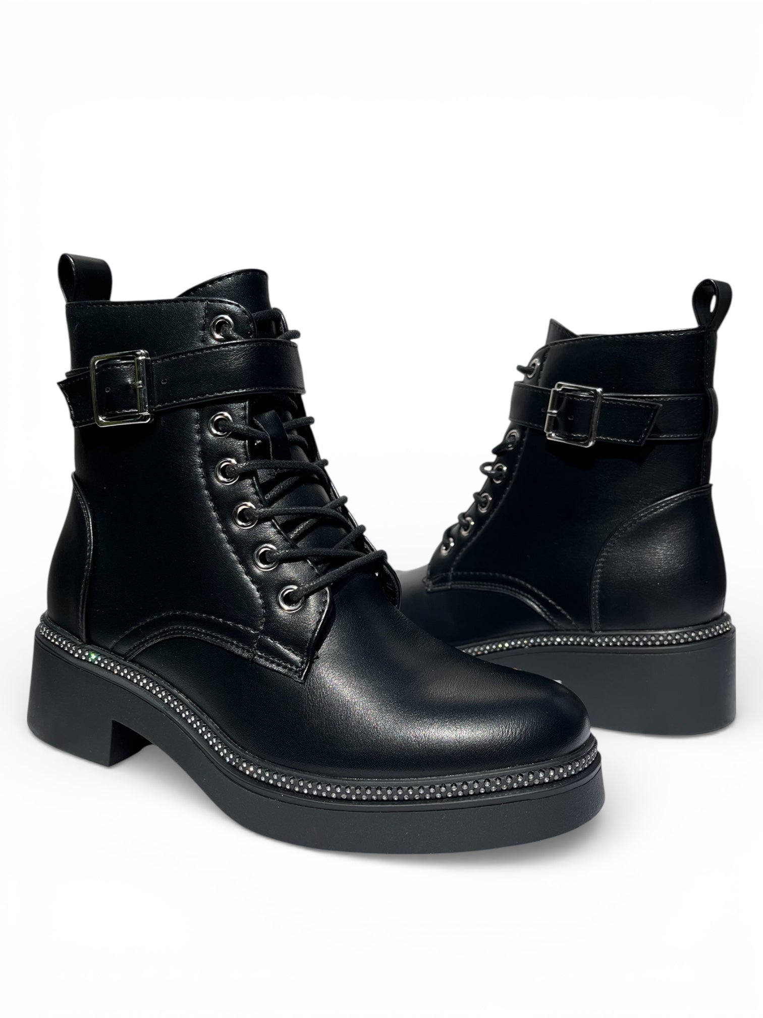 Bota Casual Negra Sky