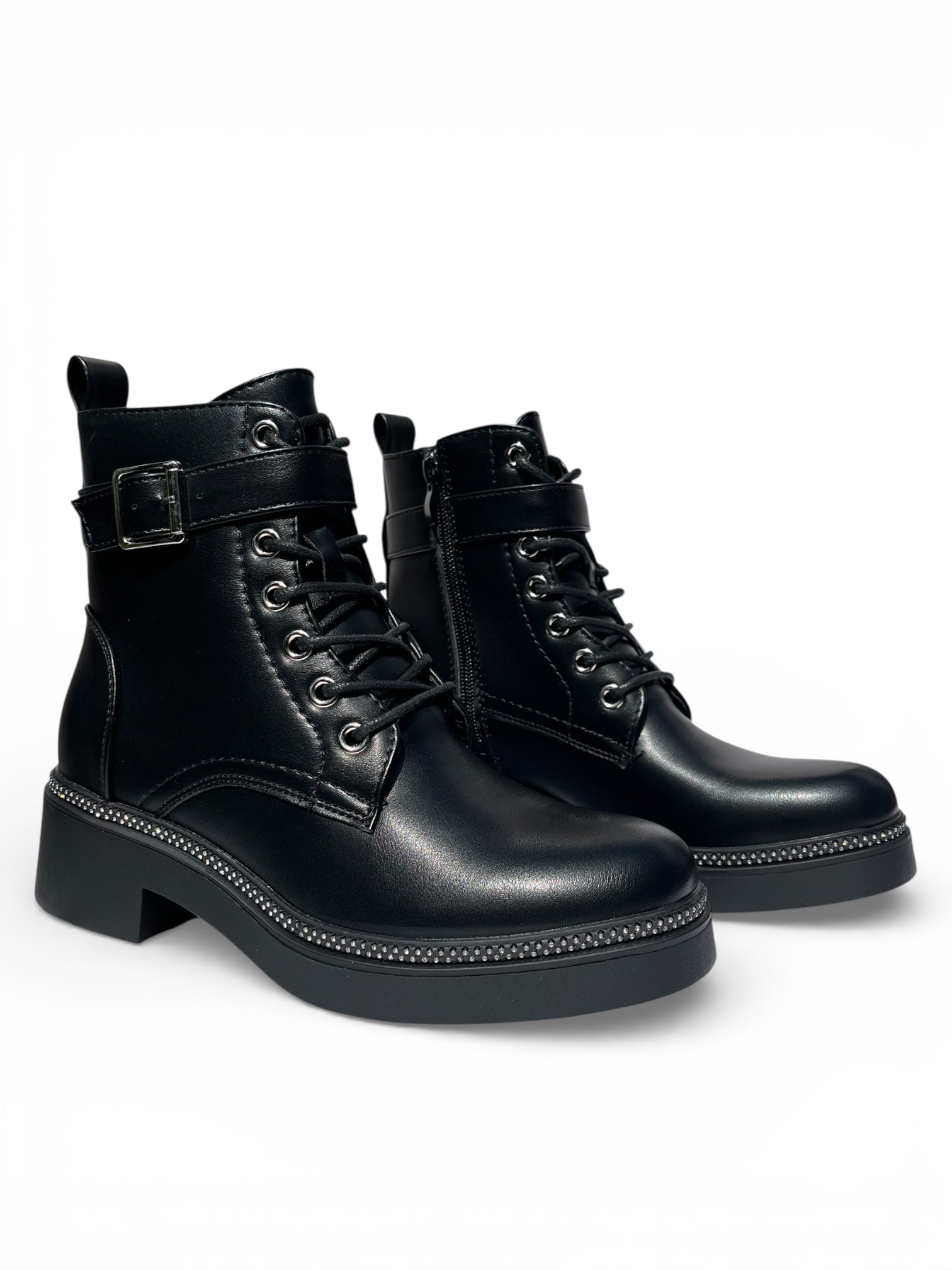 Bota Casual Negra Sky