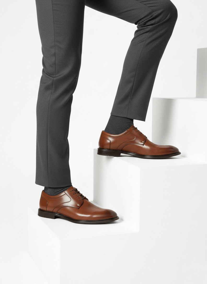 Zapato Casual Caballero Choclo Piel Camel 4550