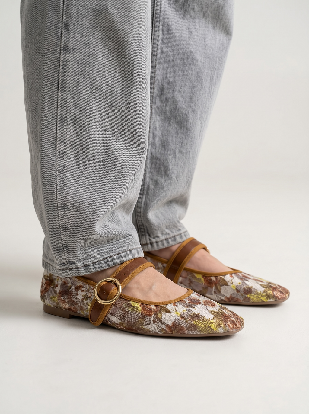 Valerina Floral Camel