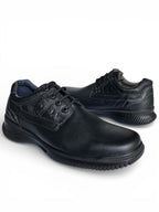 Zapato Casual Caballero Choclo Piel Negra 413