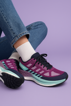 Teni Court Deportivo para Dama Lila/Marino 7696J