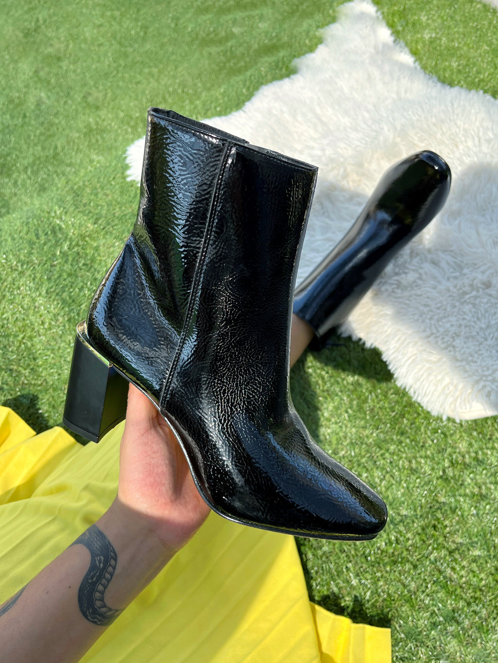 Bota Sonterra Charol Negro