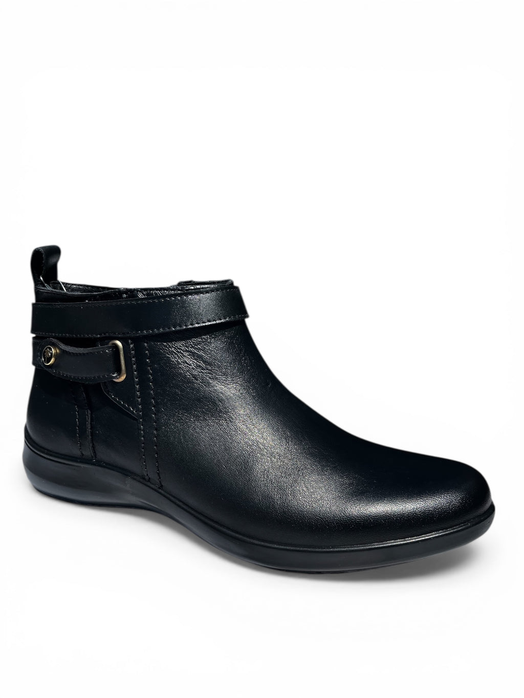 Bota Confort Mujer Piel Negro 8030