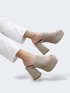 Tacones Marielle Beige