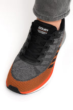 Teni Court Runner Caballero Gris-Naranja  7696J