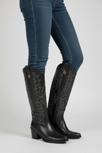 Bota Vaquera Ricarda Negro