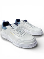 Teni Court Deportivo Piel Dama Blanco Marino 254J