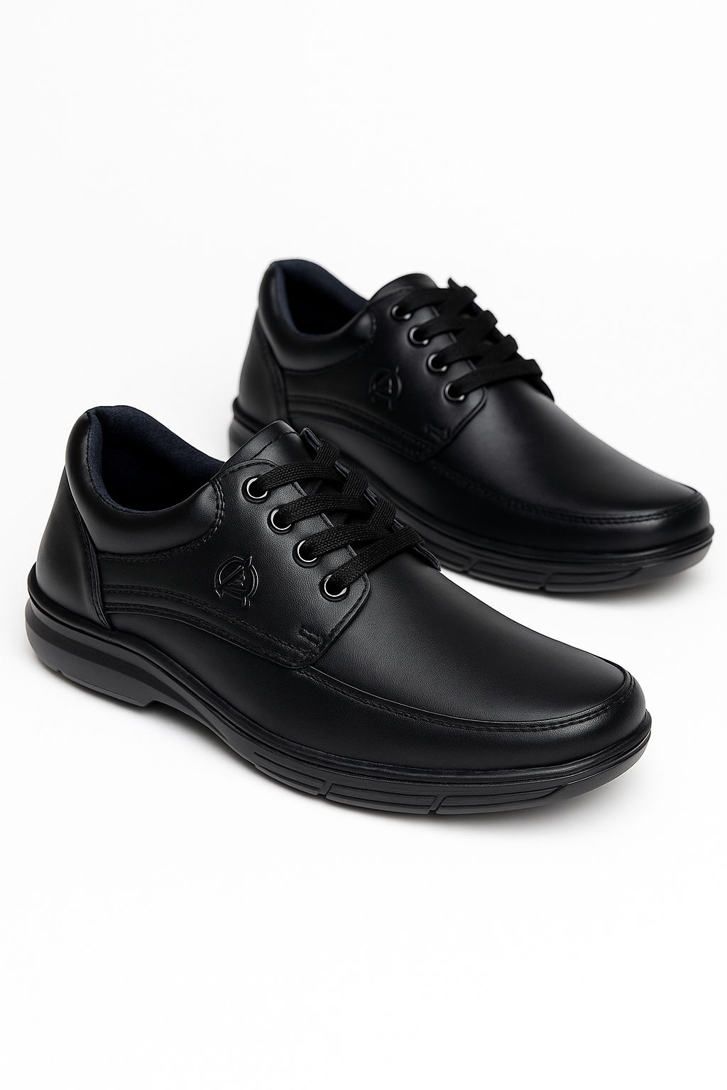 Zapato Escolar Niño 210 Piel Negra