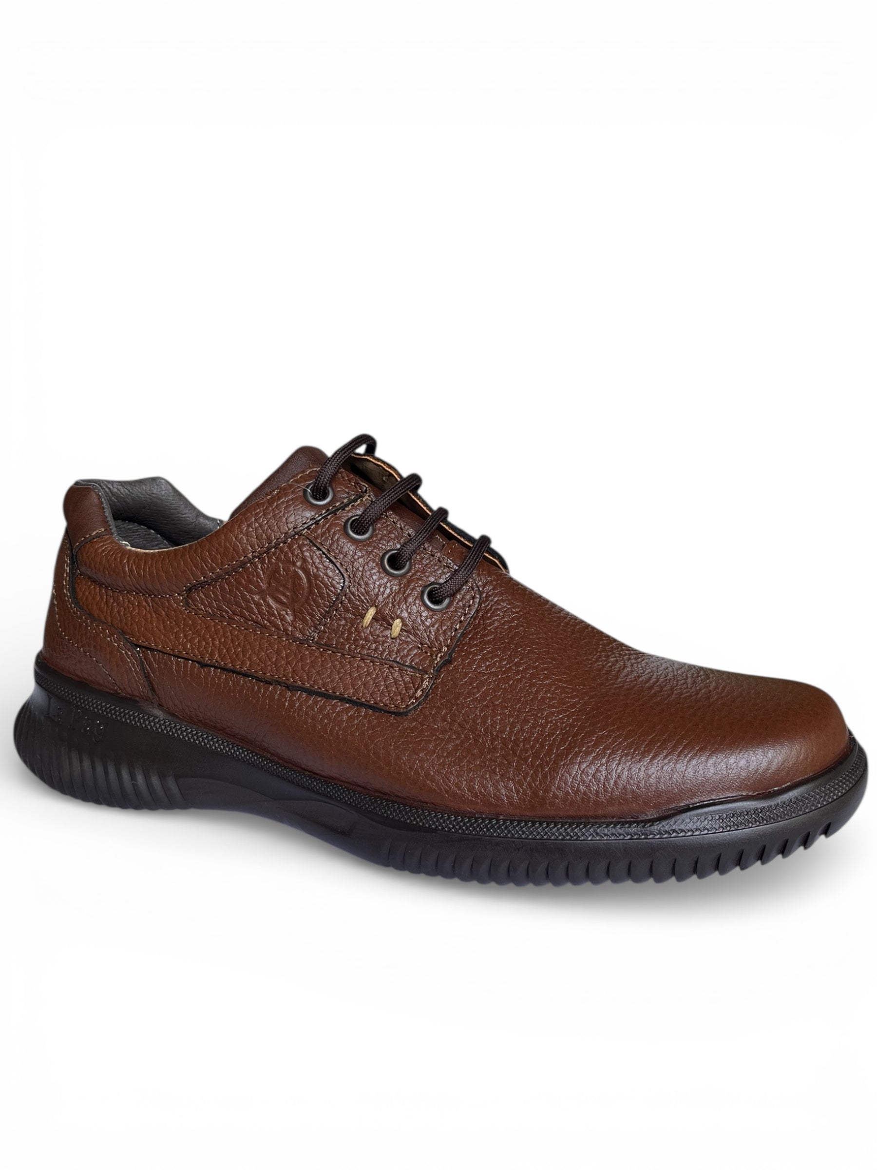 Zapato Casual Caballero Choclo Piel Café 413