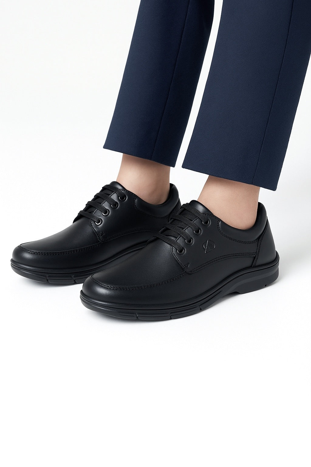 Zapato Escolar Niño 210 Piel Negra