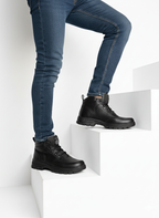 Bota Casual Caballero Piel Negro 031