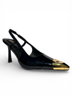 Tacones Charol Negro Cleo