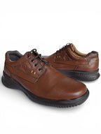 Zapato Casual Caballero Choclo Piel Café 413