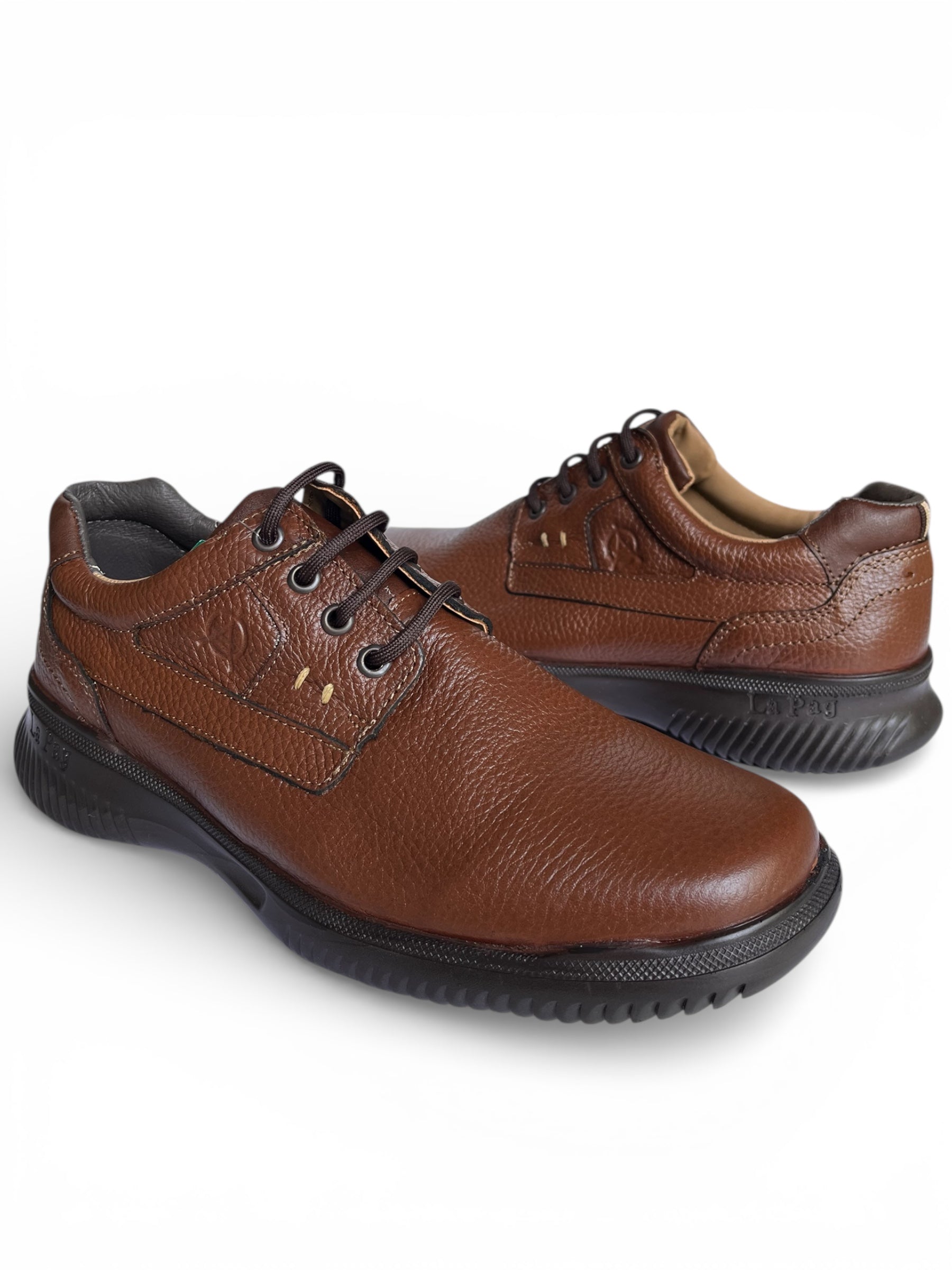 Zapato Casual Caballero Choclo Piel Café 413