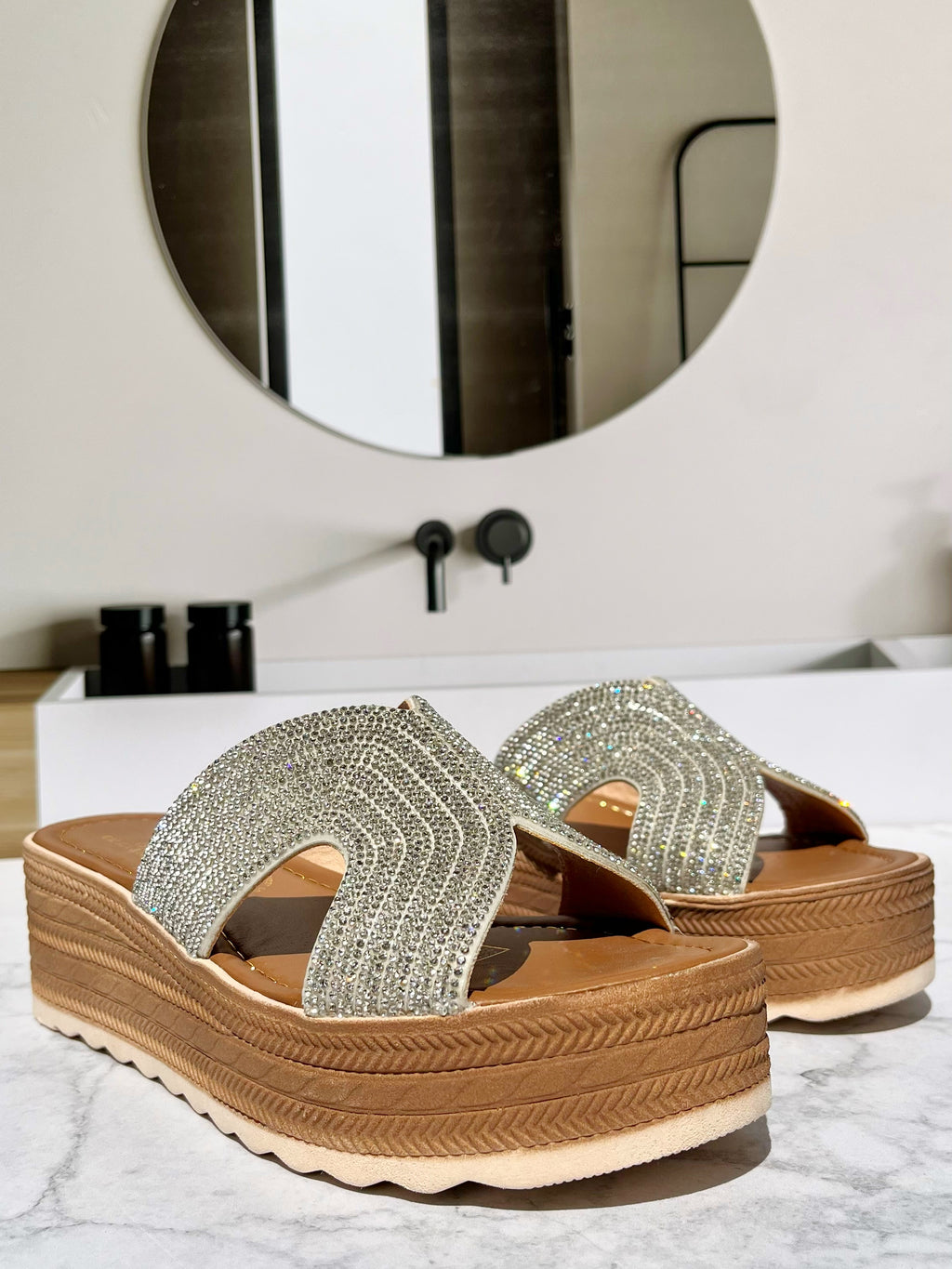 SANDALIA ELVA PLATA