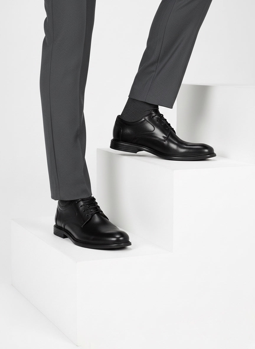 Zapato Casual Caballero Choclo Piel Negro 4550