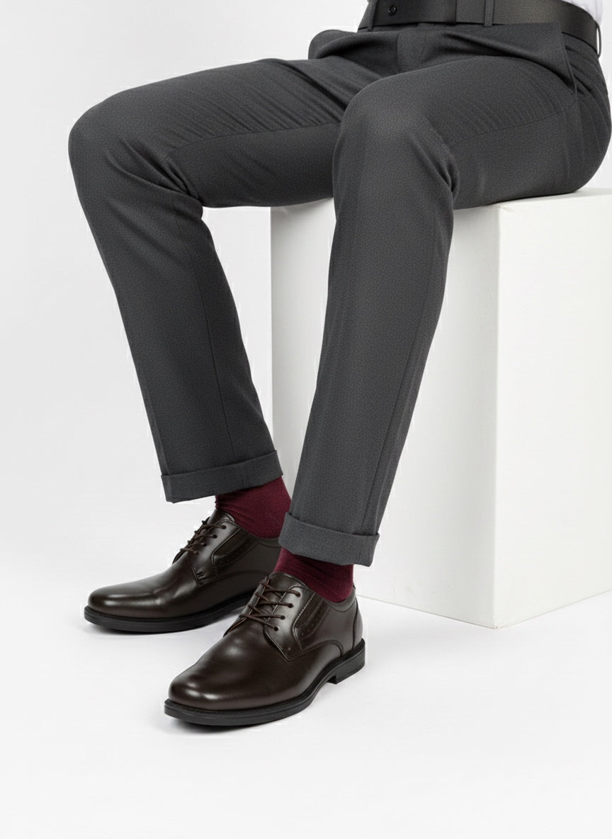 Zapato Casual Caballero Choclo Piel Café 36404