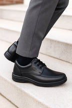 Zapato Escolar Niño 210 Piel Negra