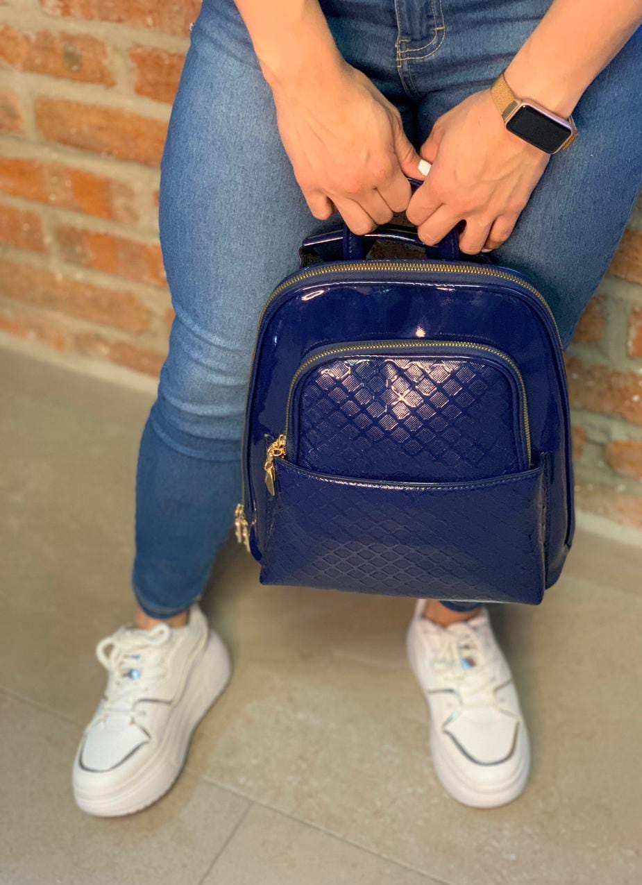Mochila Azul Marino Amber