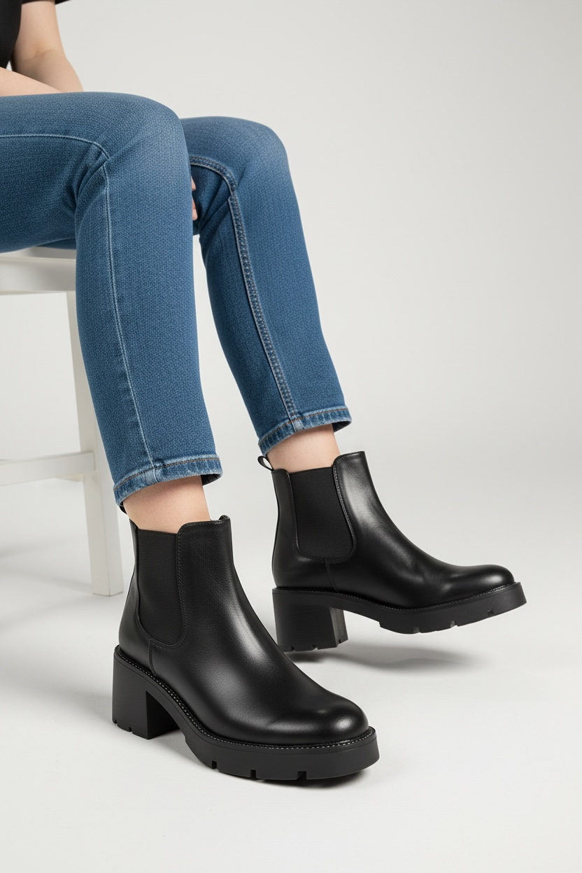 Bota Casual Negra Yvi