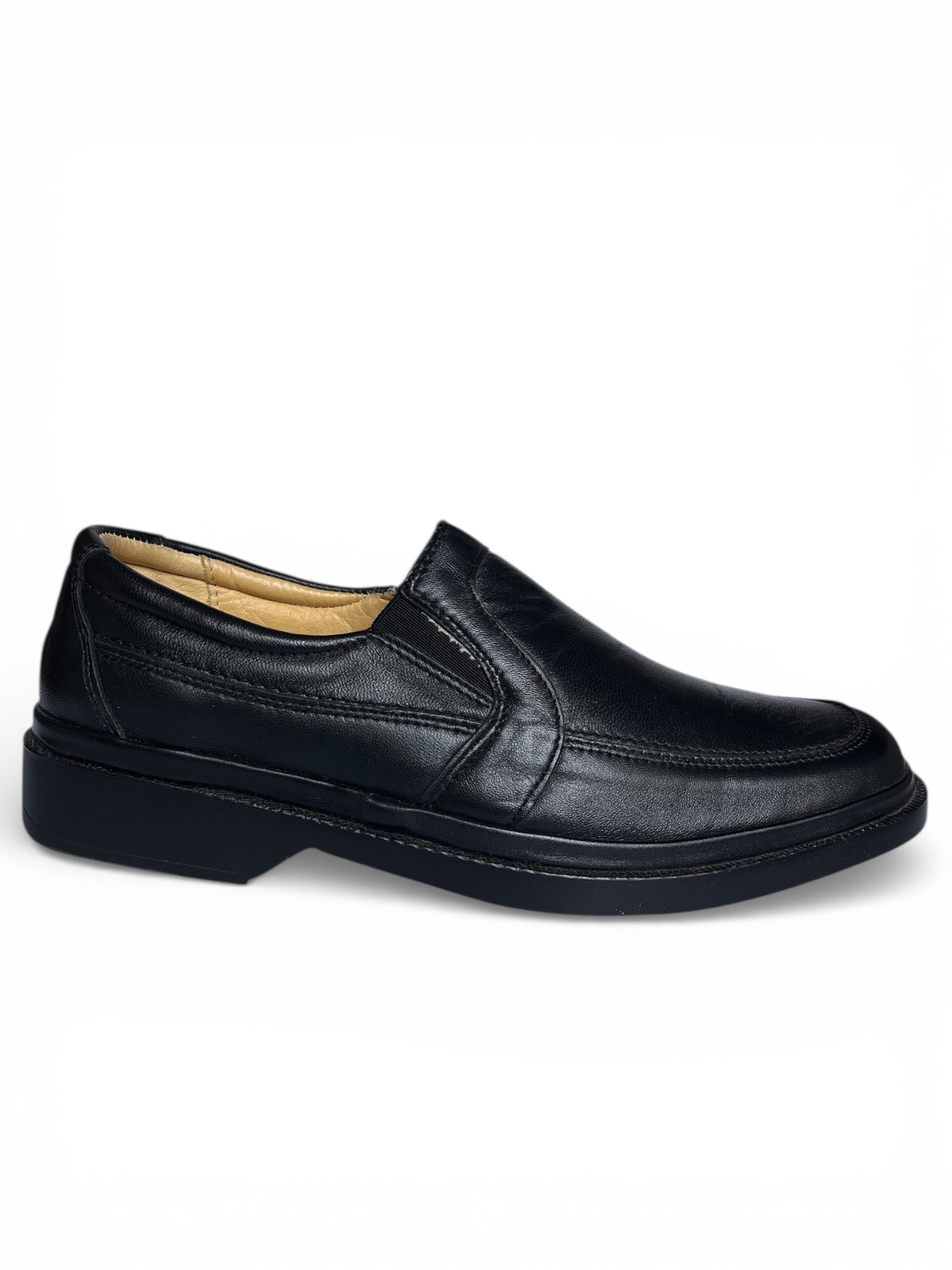 Zapato Casual Caballero Choclo Piel Negro 1439