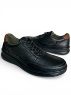 Zapato Casual Caballero Piel Negro 3622