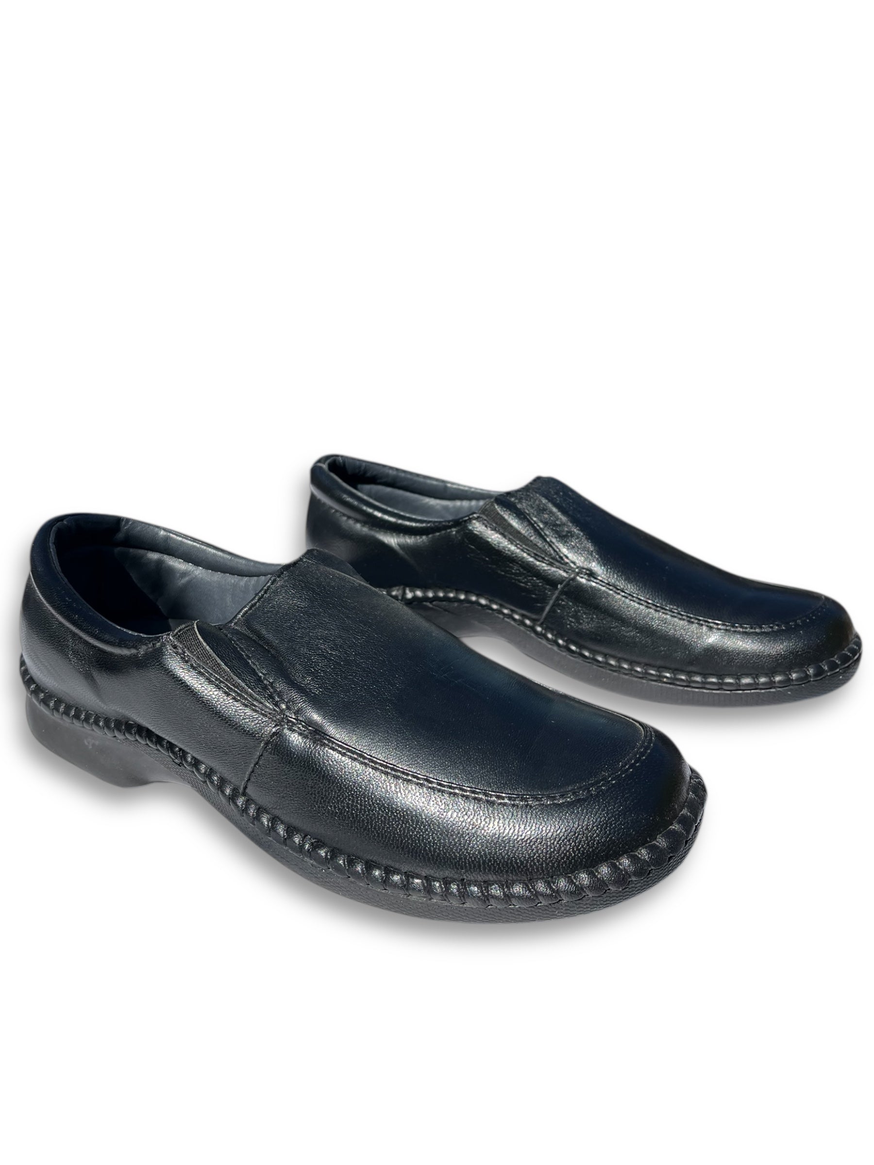 Zapato de descanso Piel Mujer Confort Negro 252