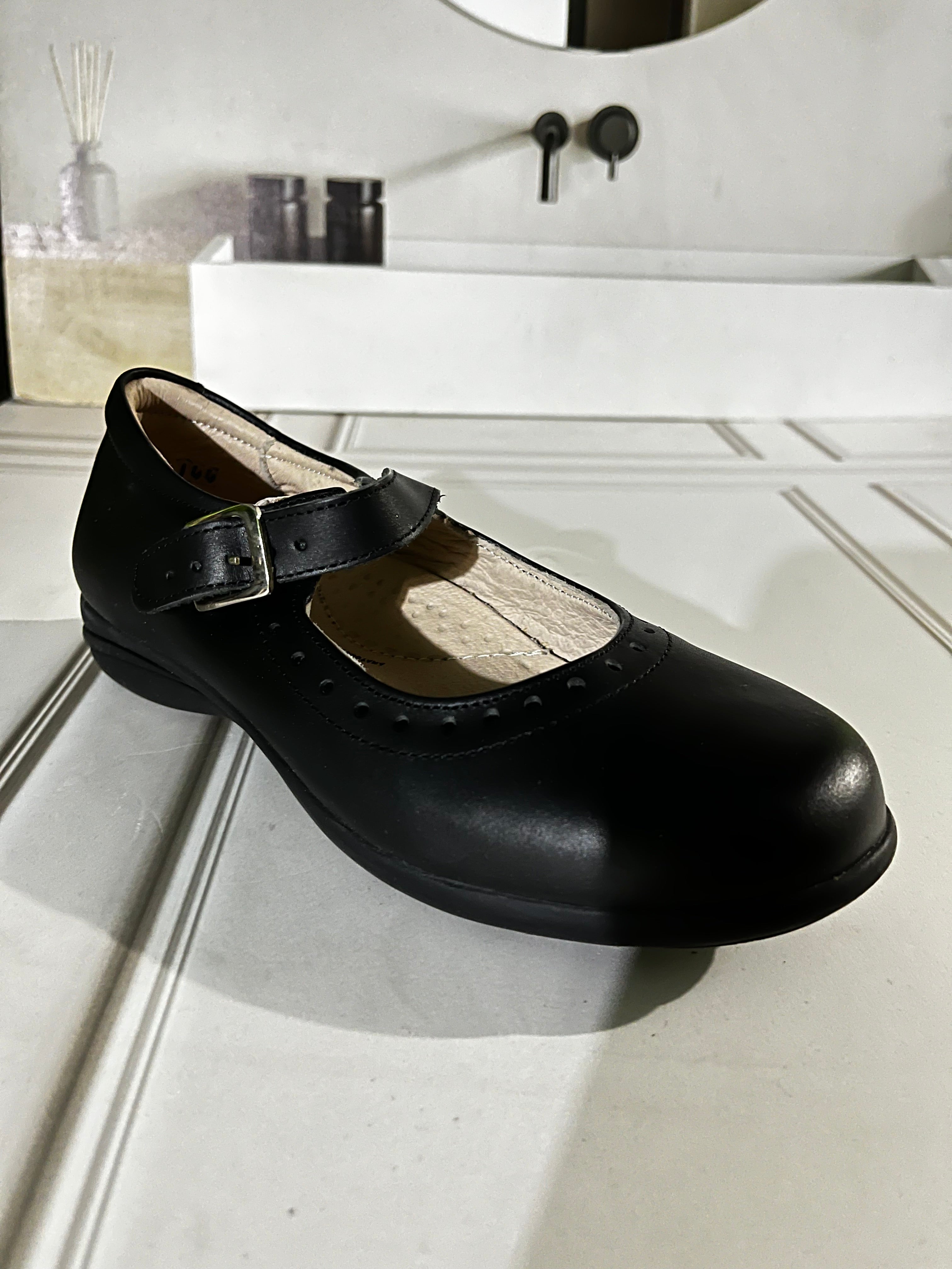 Escolar Niña 2519 Piel Negro