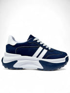 Teni Plataforma Azul Marino