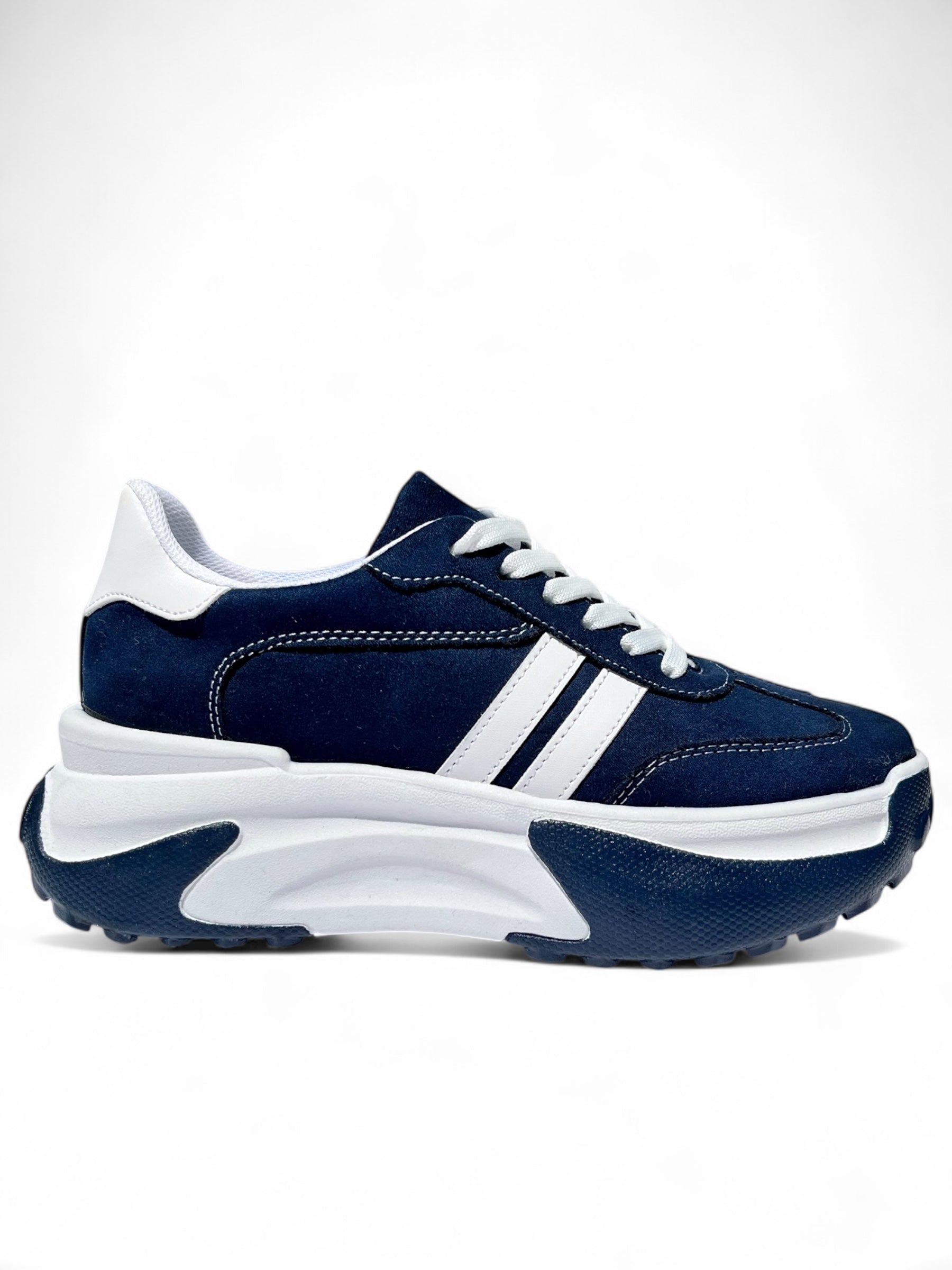 Teni Plataforma Azul Marino