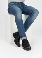 Zapato Casual Caballero Piel Negra 006