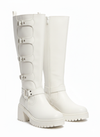 Bota Larga Shine Latte