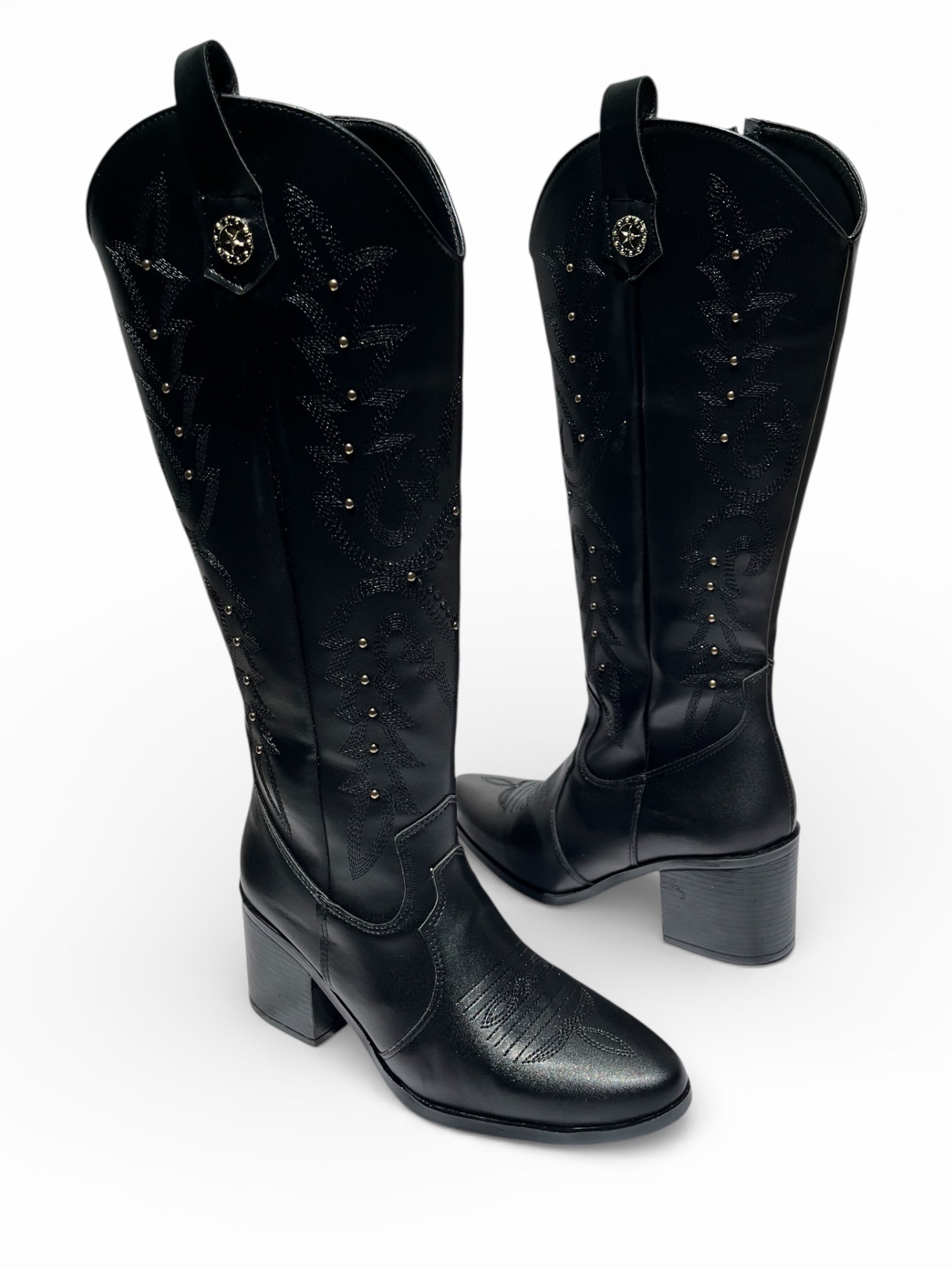 Bota Vaquera Ricarda Negro