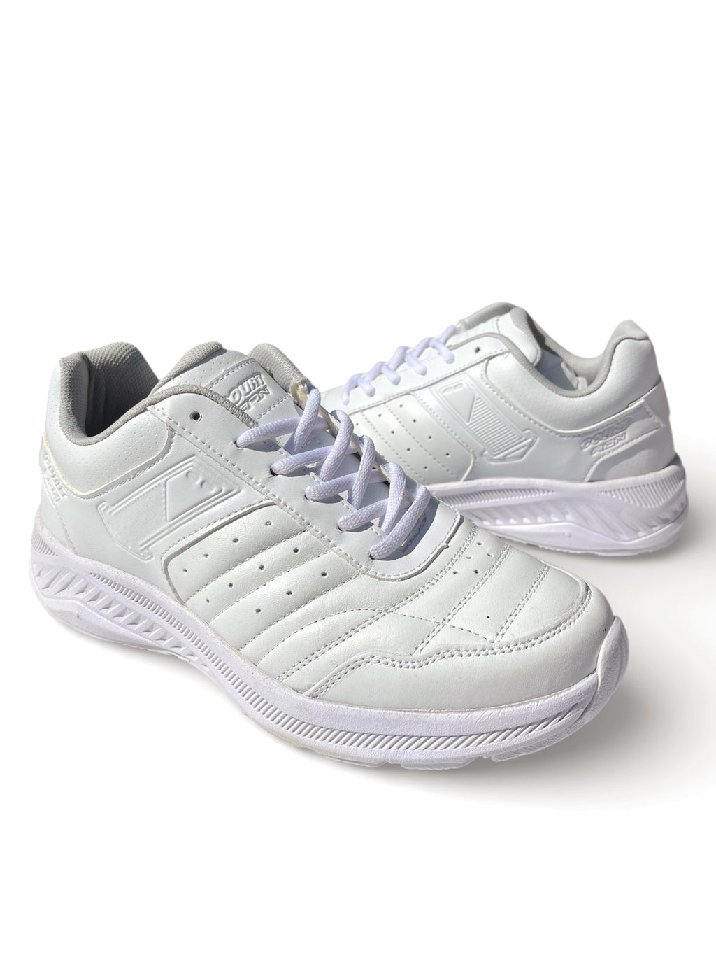 Teni Escolar Piel Blanco 2957E