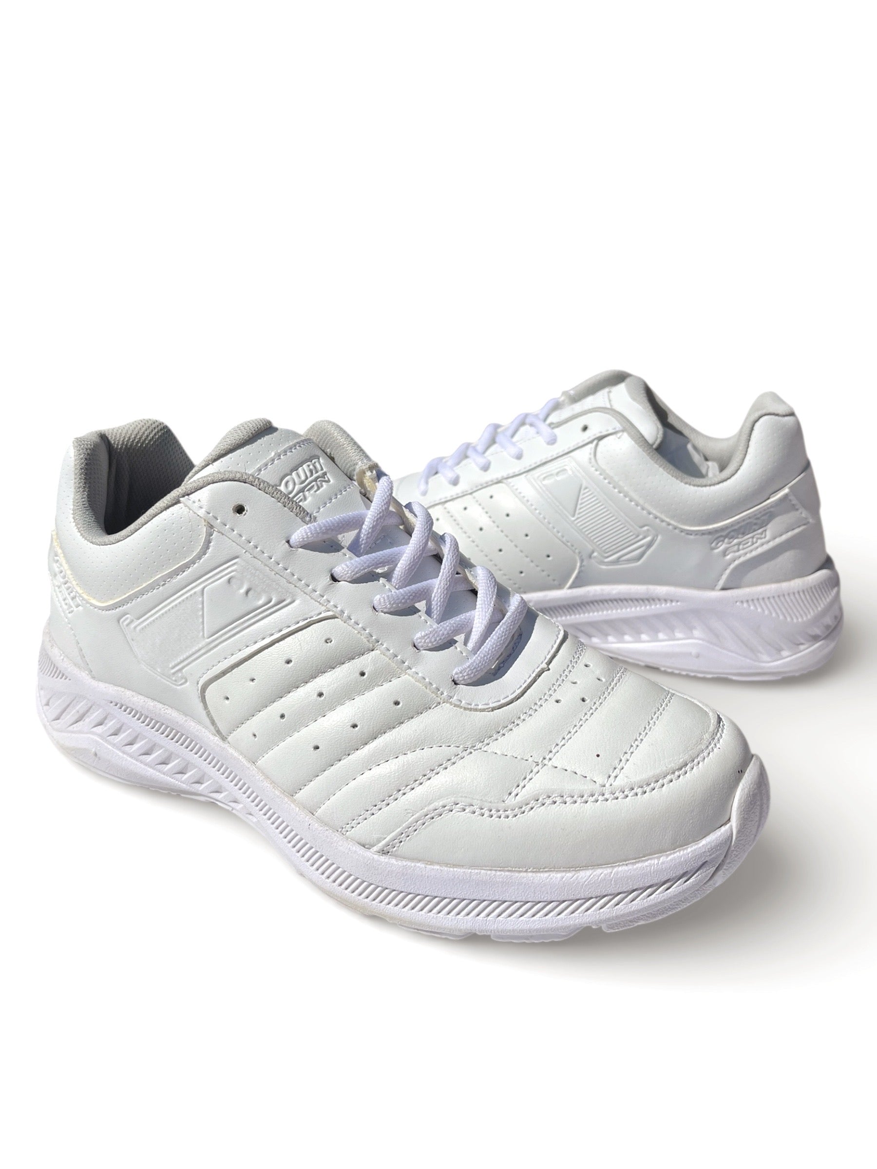 Teni Escolar Piel Blanco 2957E