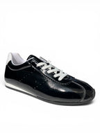 Tenis Siena Retro Charol Negro