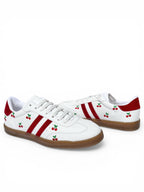 Teni Elfa Blanco y rojo con Cerezas