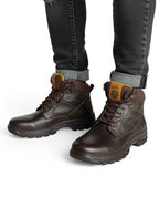 Bota Casual Caballero Piel Café 021