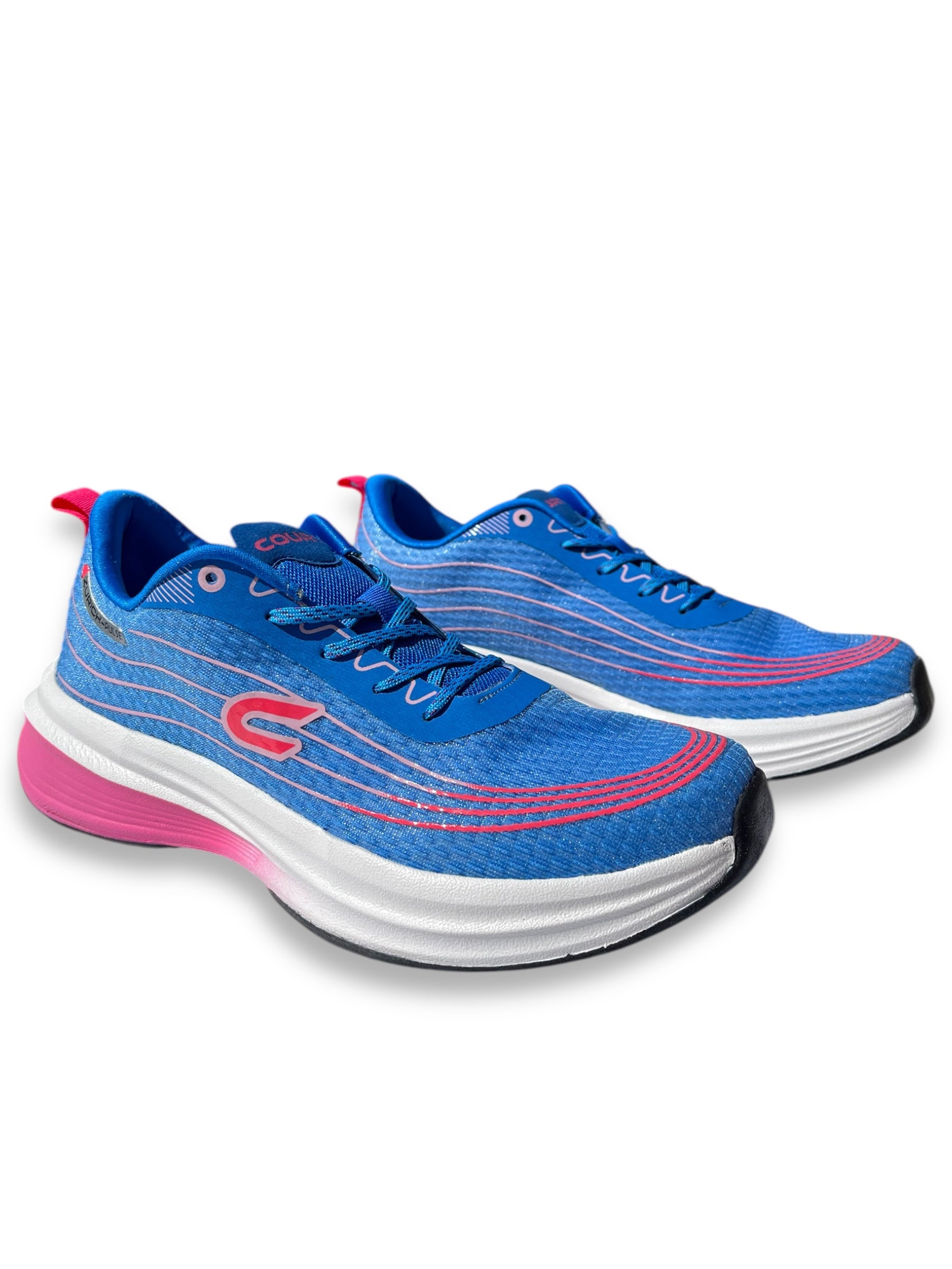 Teni Court Deportivo Dama Azul y Rosa A4726J