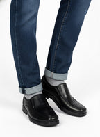 Zapato Casual Caballero Choclo Piel Negro 802