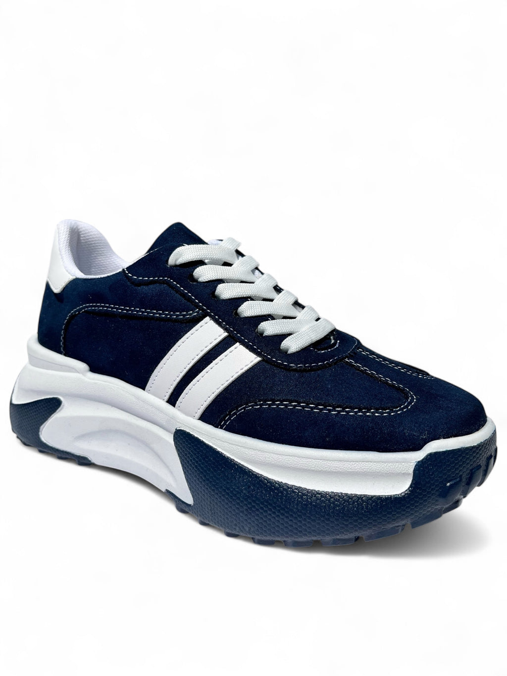 Teni Plataforma Azul Marino