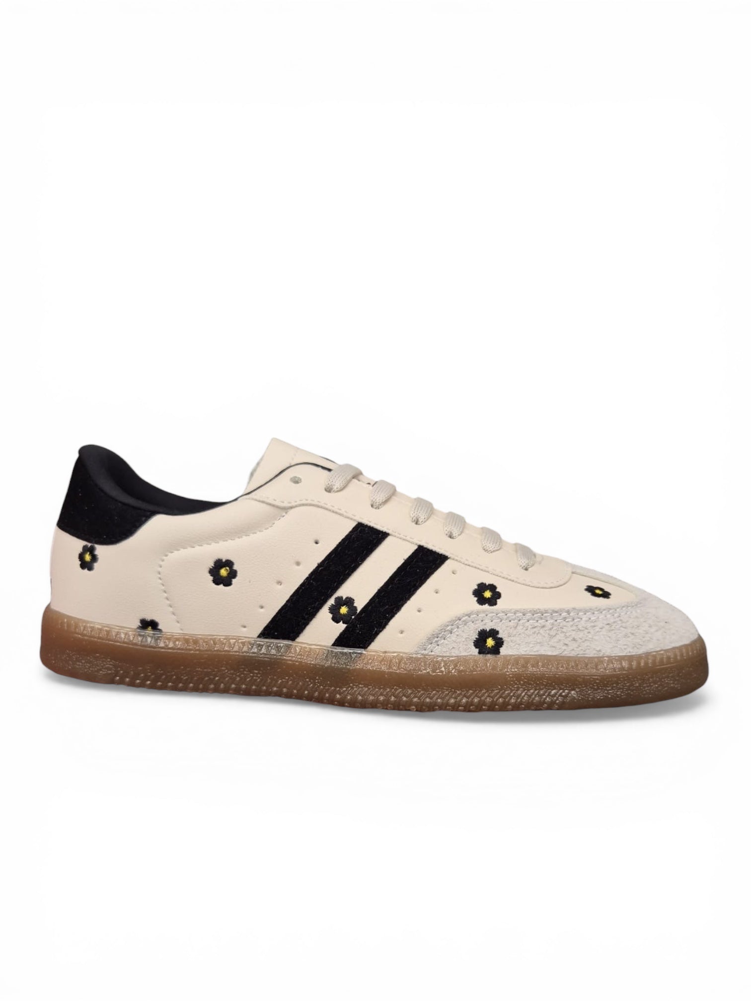 Teni Elfa Latte Negro Flowers